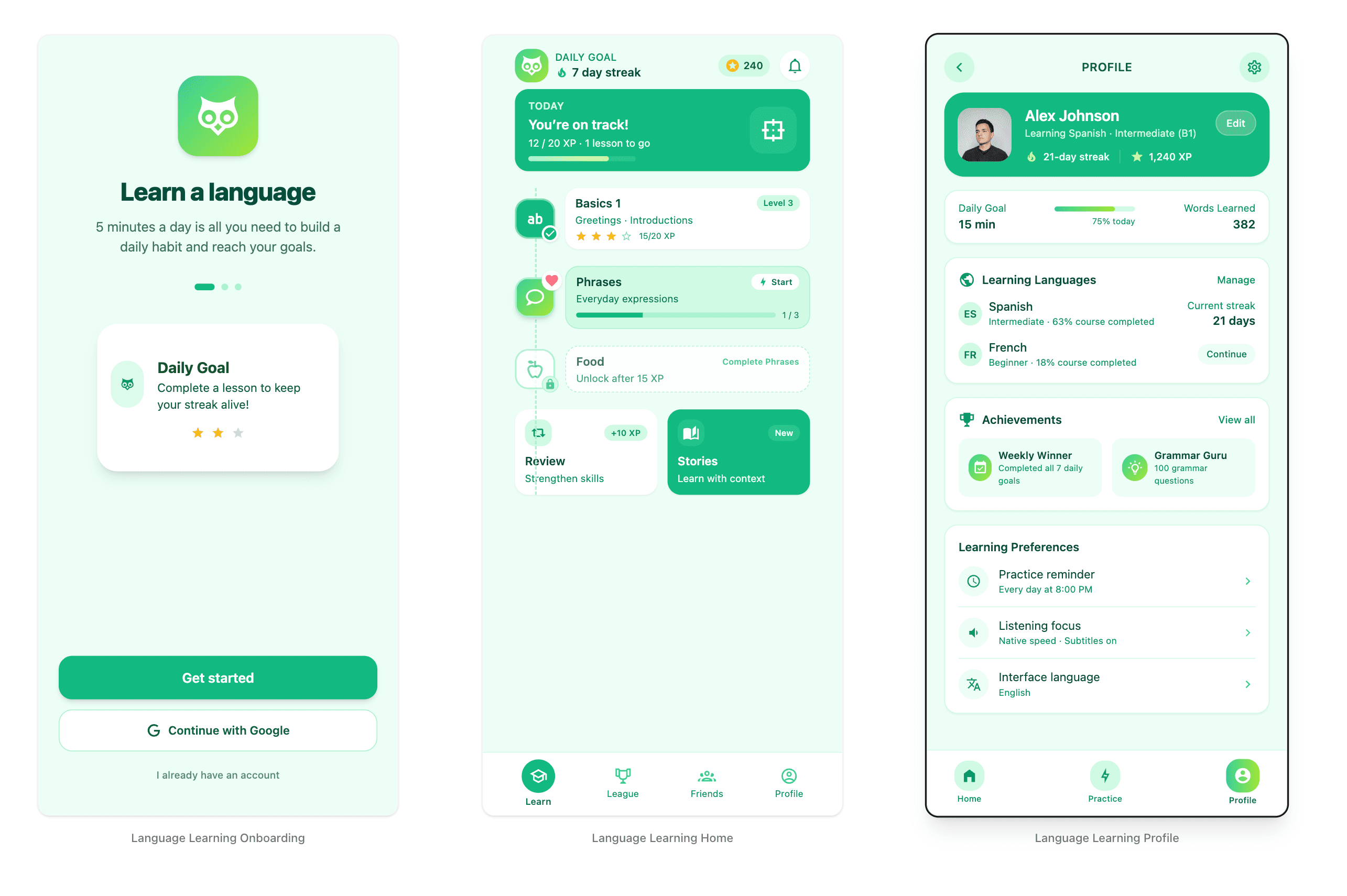 Language Learning App